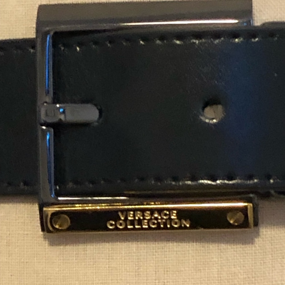 Versace Collection Black Men’s Belt